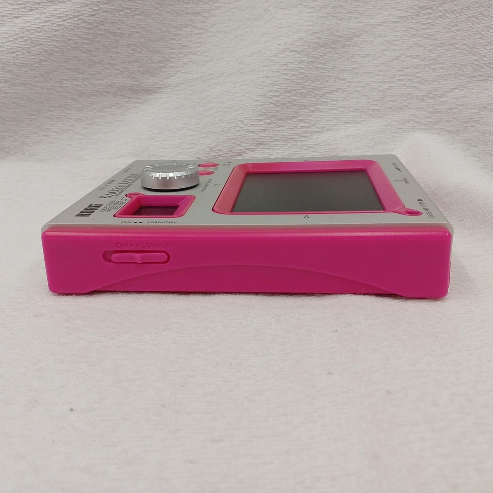 KORG Kaossilator KO-1 Pink Dynamic Phrase Synthesizer Touchpad Tested Working