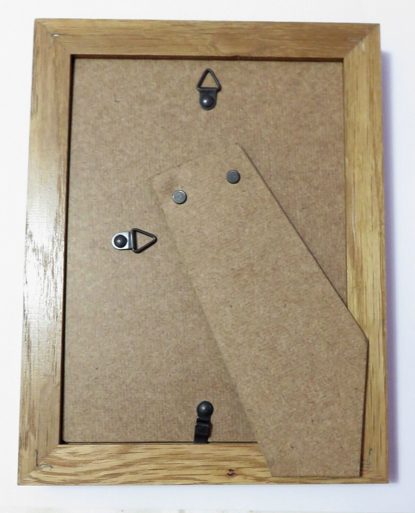 VERY NICE 5" X 7" PICTURE PHOTO FRAME WITH PRINT