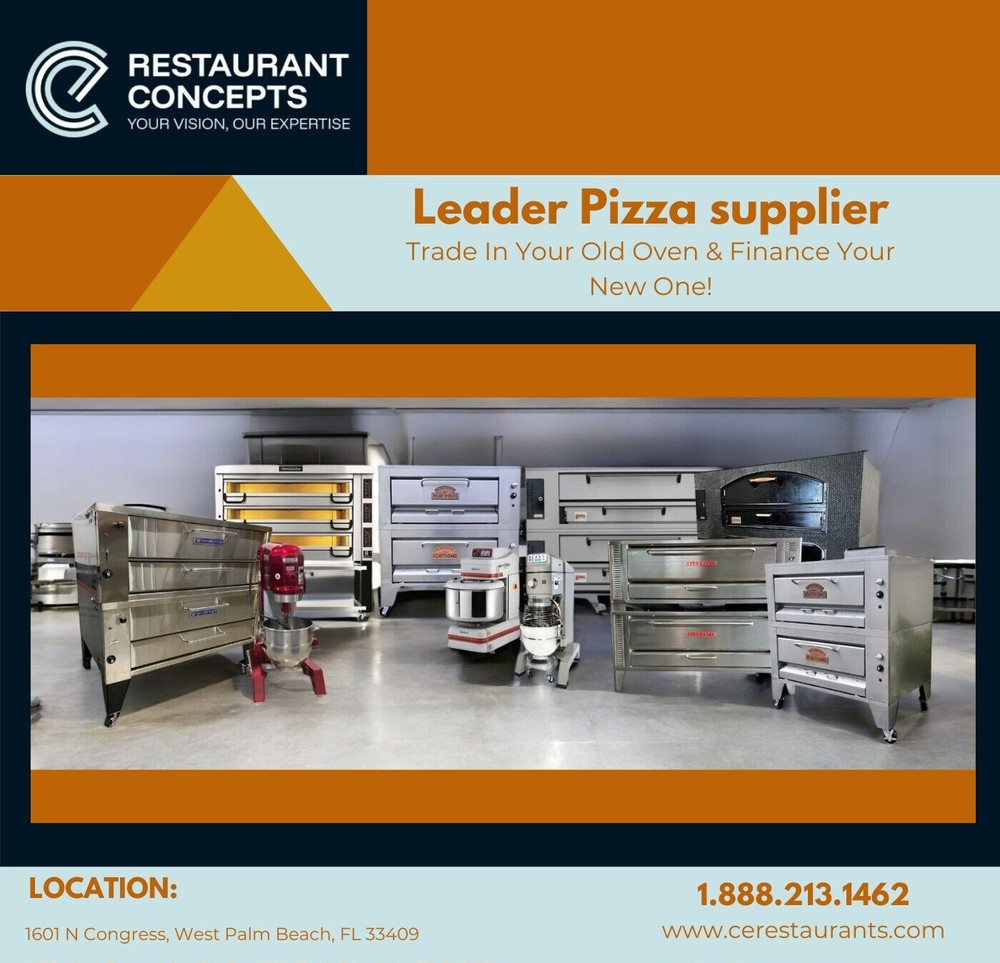 Bakers y600 Double Stack Pizza Deck Gas or Propane Refurbished