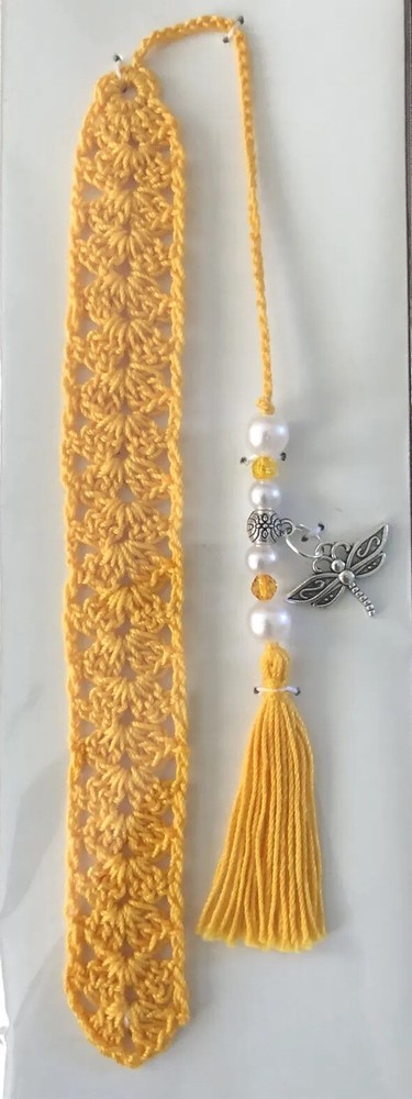 Crocheted bookmark