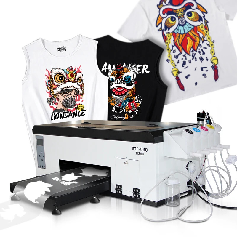 30cm XP600 DTF Printer Shirt Transfers Film A3 Inkjet Printers DTF