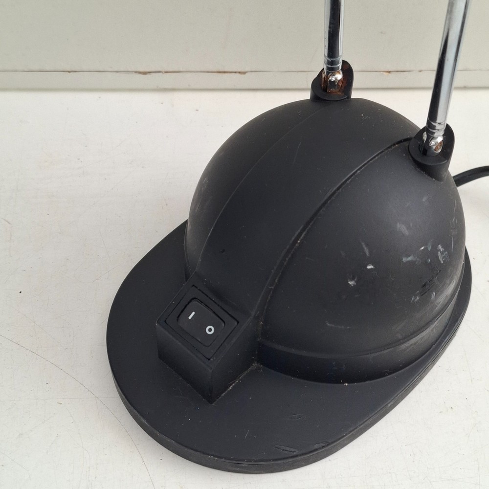 Ring Lighting Desk Lamp Halogen Telescopic - Black