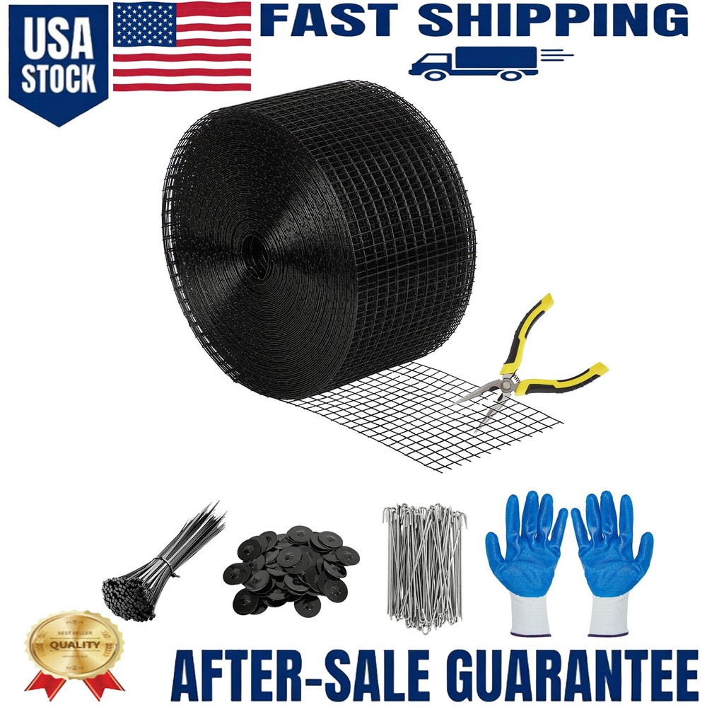 Solar Panel Bird/Critter Protective Net Rooftop Solar Panel Bird Wire Screen