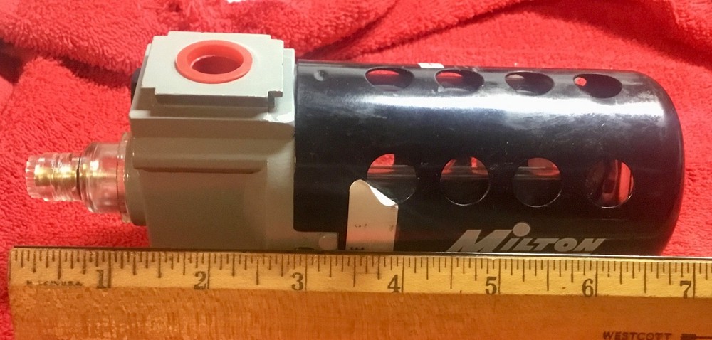 Milton 150 PSI Polycarbonate FRL Lubricator