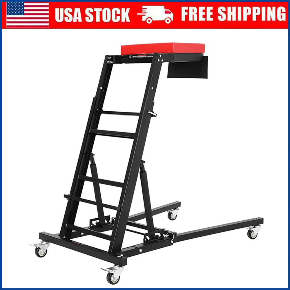 Adjustable Automotive Engine Creeper 400 lbs Capacity for Home Garage & Workshop