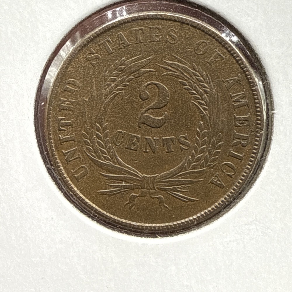 1864 Two Cent Coin