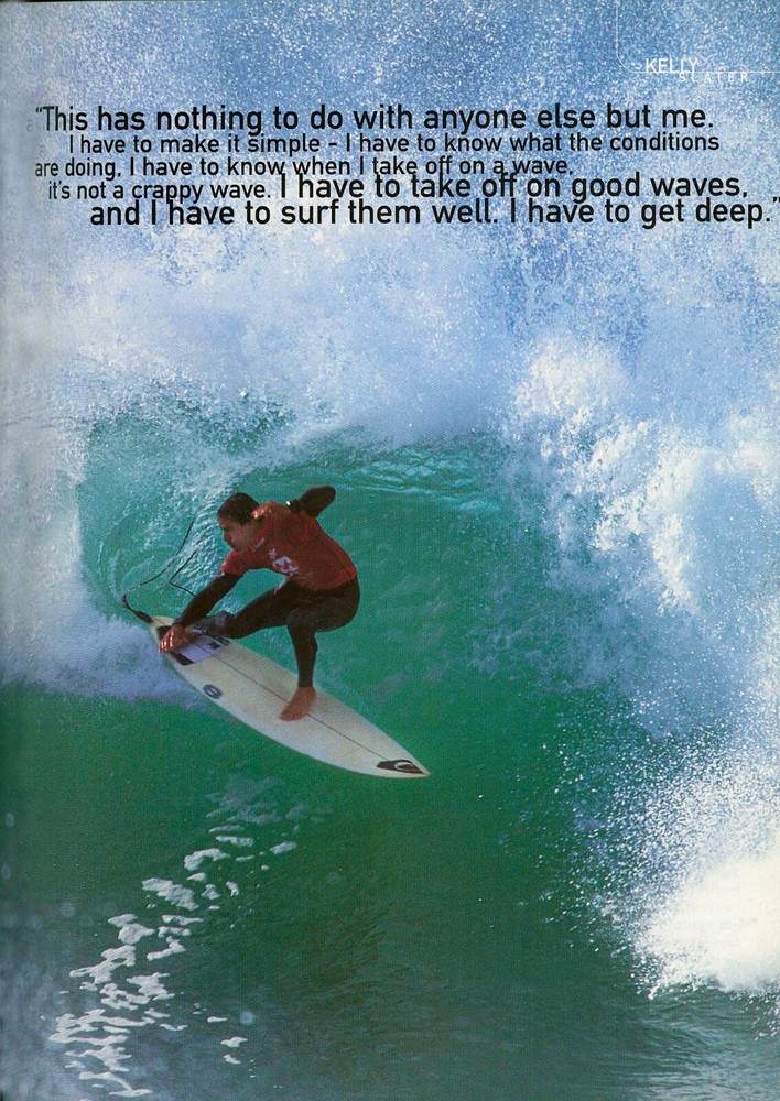 Surf magazine "ProSurfing" Spring 1999