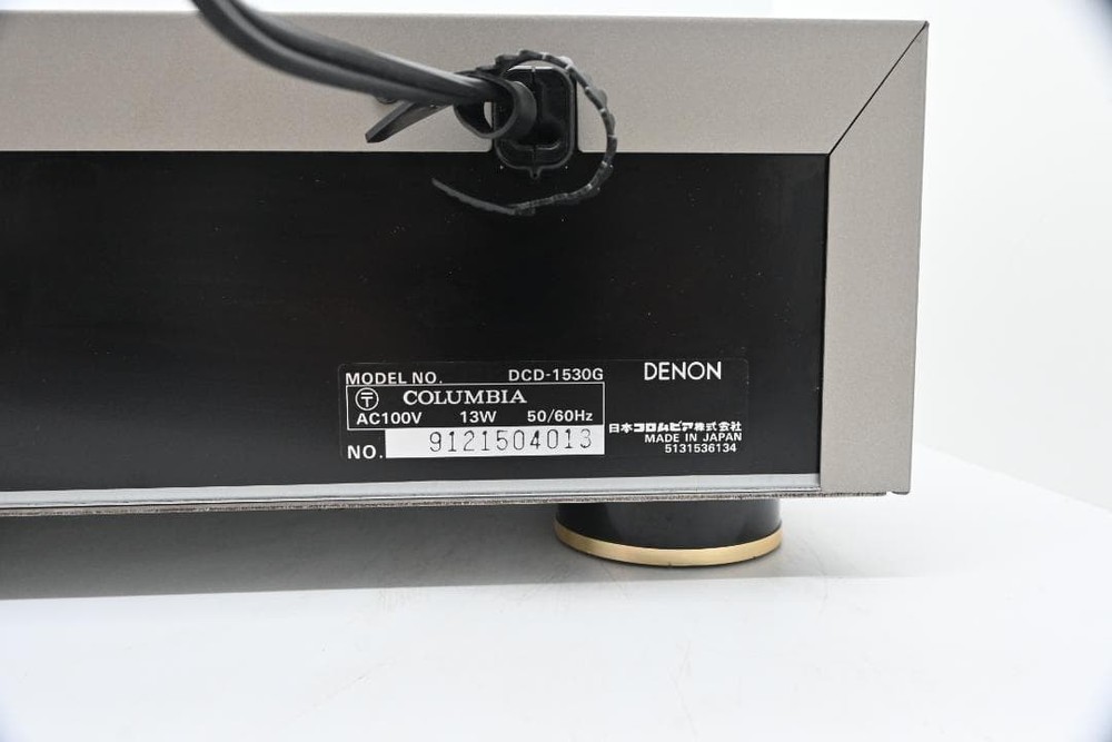 DENON DCD-1530G CD Player Real 20-bit Lambda w/Belt Replaced HiFi Fully Works