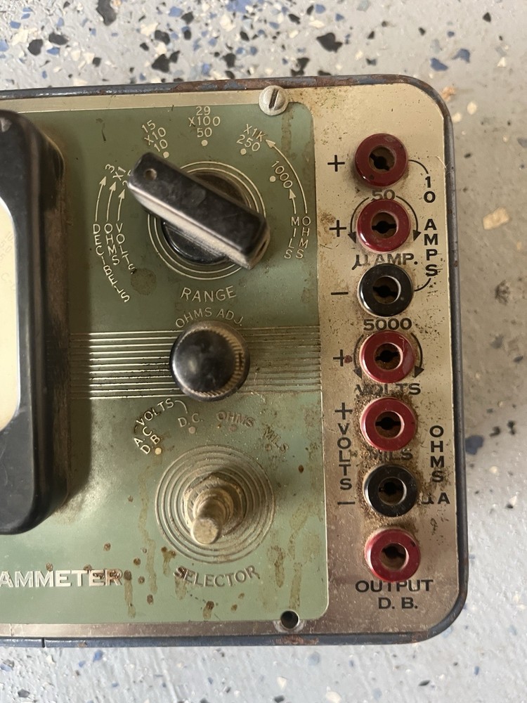 Hickok Model 435 Volt Ohm Milliammeter Tester