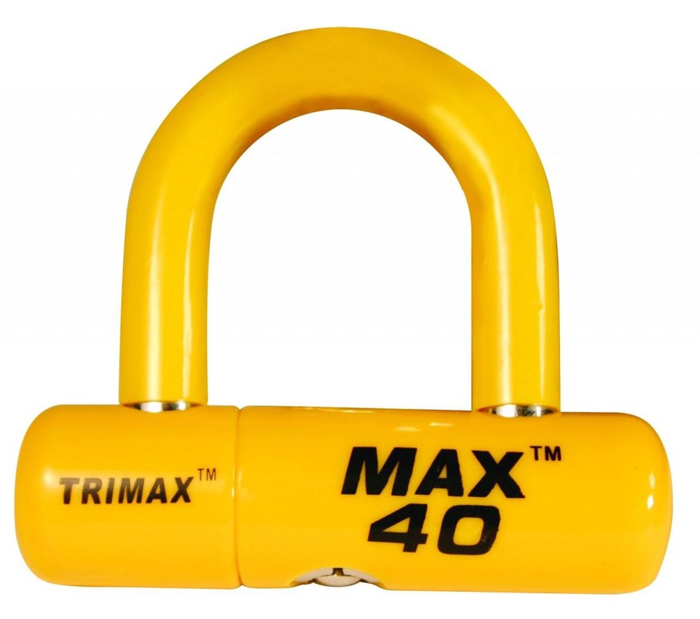 Trimax Ultra-High Max 40 Security Disc/Cable Lock - Yellow - MAX40YL