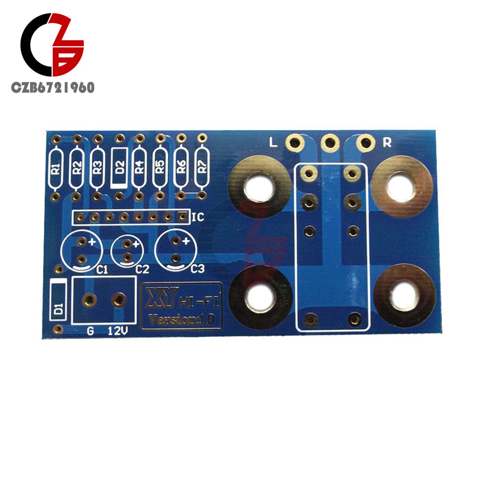 Dual channel UPC1237 Speaker Protection Board PCB Delay DC Protection New