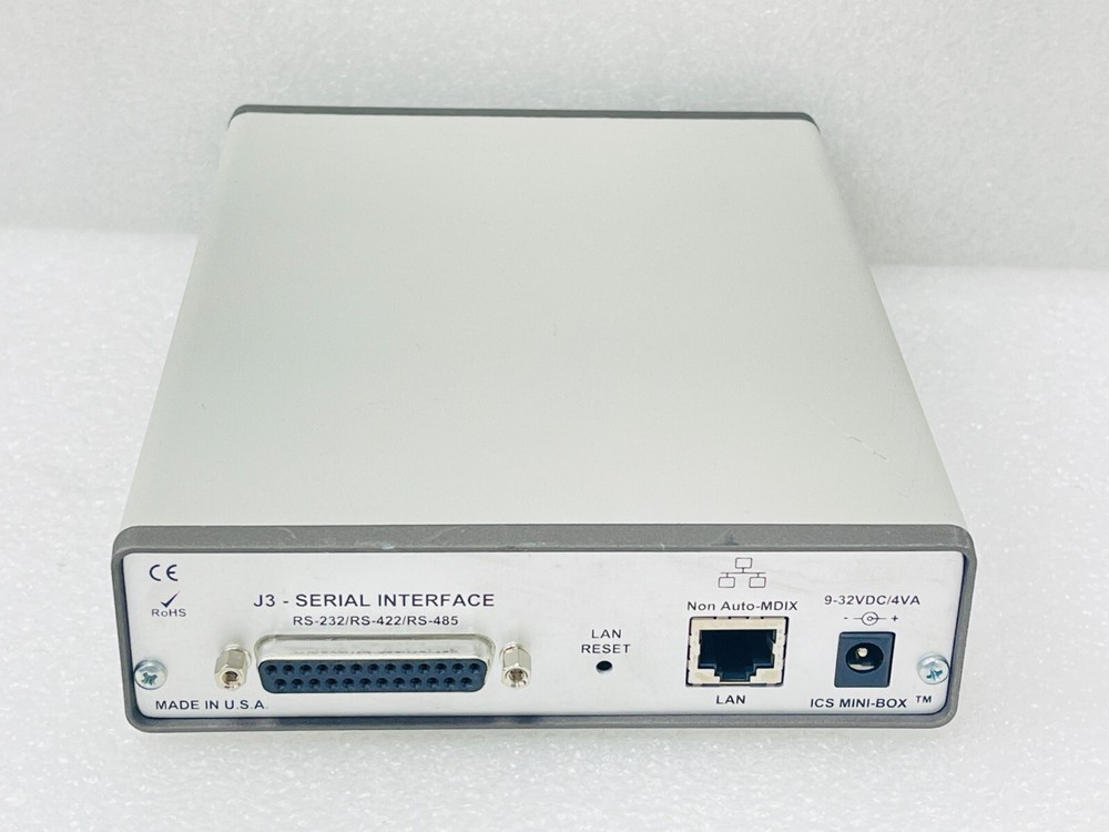 Used - ICS Electronics 8099 ETHERNET - MODBUS INTERFACE (No Power Adapter)