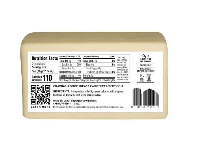 Cabot Seriously Sharp Cheddar, 24 oz.