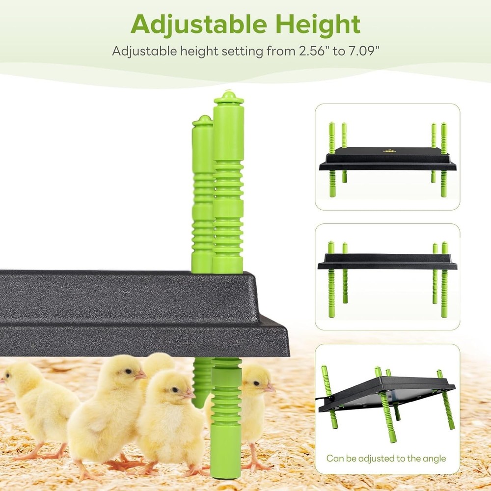 Chick Brooder Heating Plate -16 x 22 Inch Chicken Brooder Heater Plate for Ch...