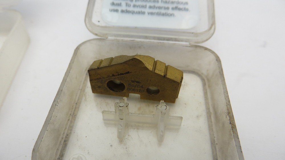 7x Throw-Away Drill Insert #1 S.HSS 59/64" TiN S06120