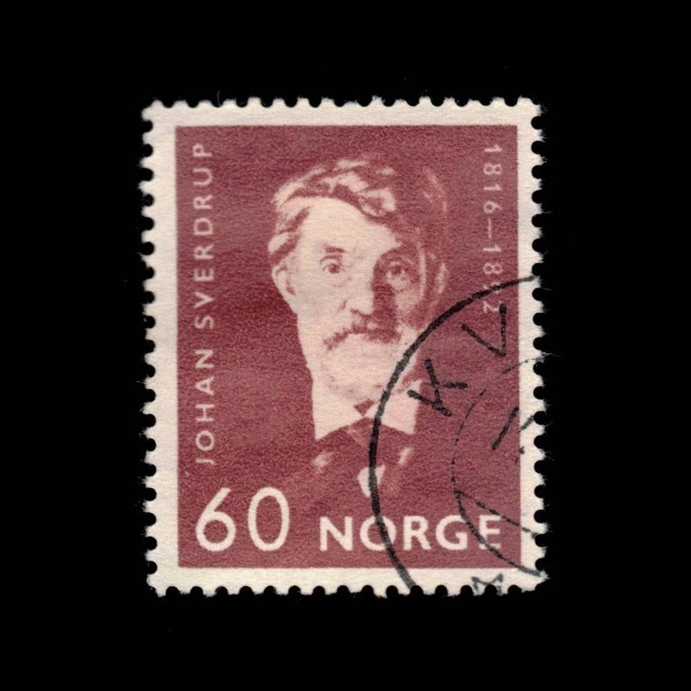 Norway, Scott 495, Johan Sverdrup, 1966, used, 113086