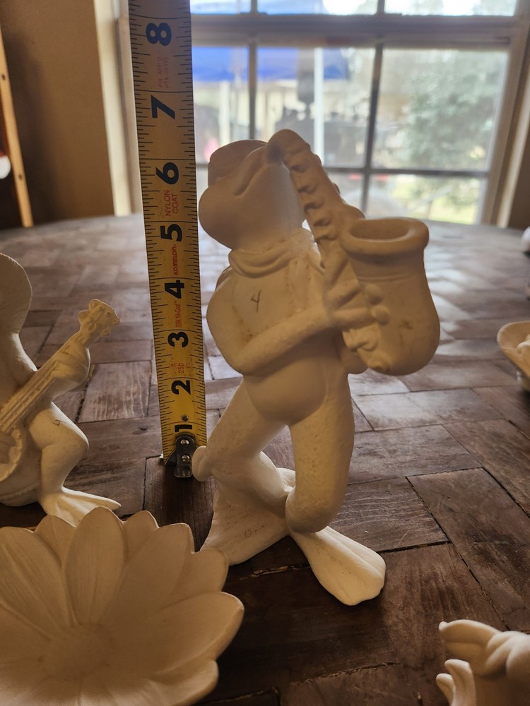 Ceramic Bisque Ready To Paint Frog Band