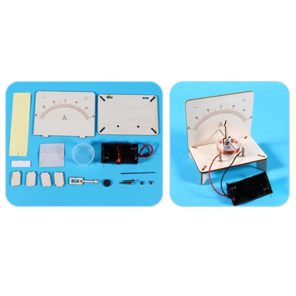 DIY Amperemeter Model Teaching Tool Experiment Set for Classroom Students