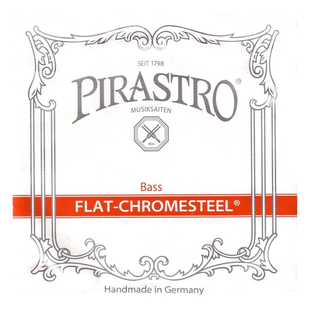 Pirastro Original Flat Chromesteel Bass Strings Set 3/4 Size
