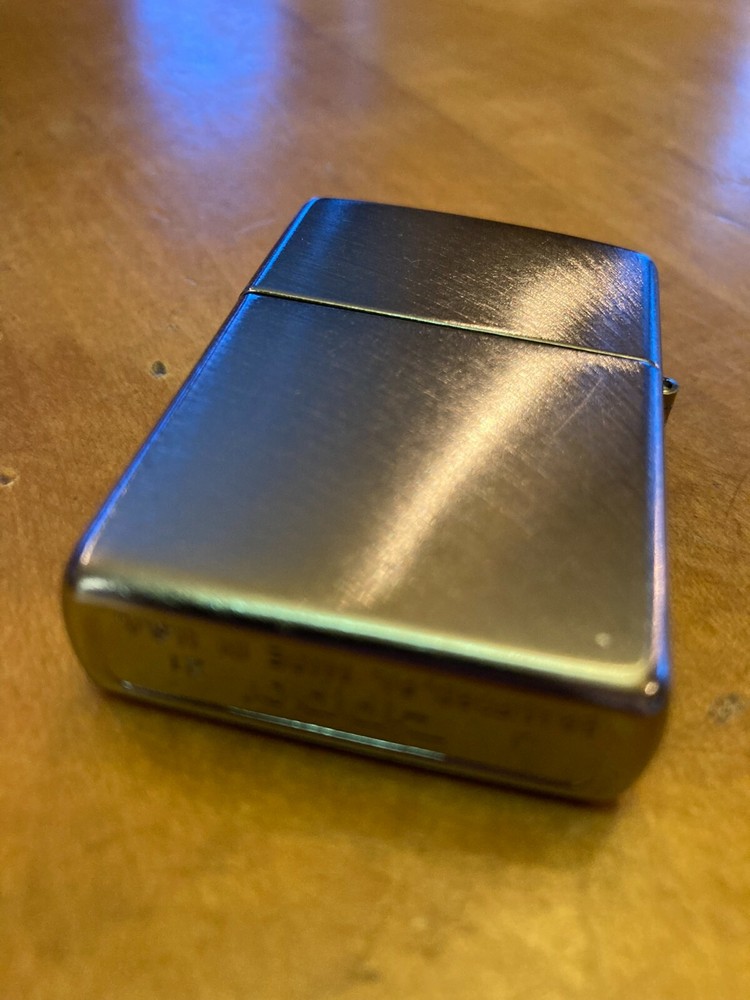 Genuine Zippo Chrome Arch windproof Lighter CASE ONLY No Insert/Box
