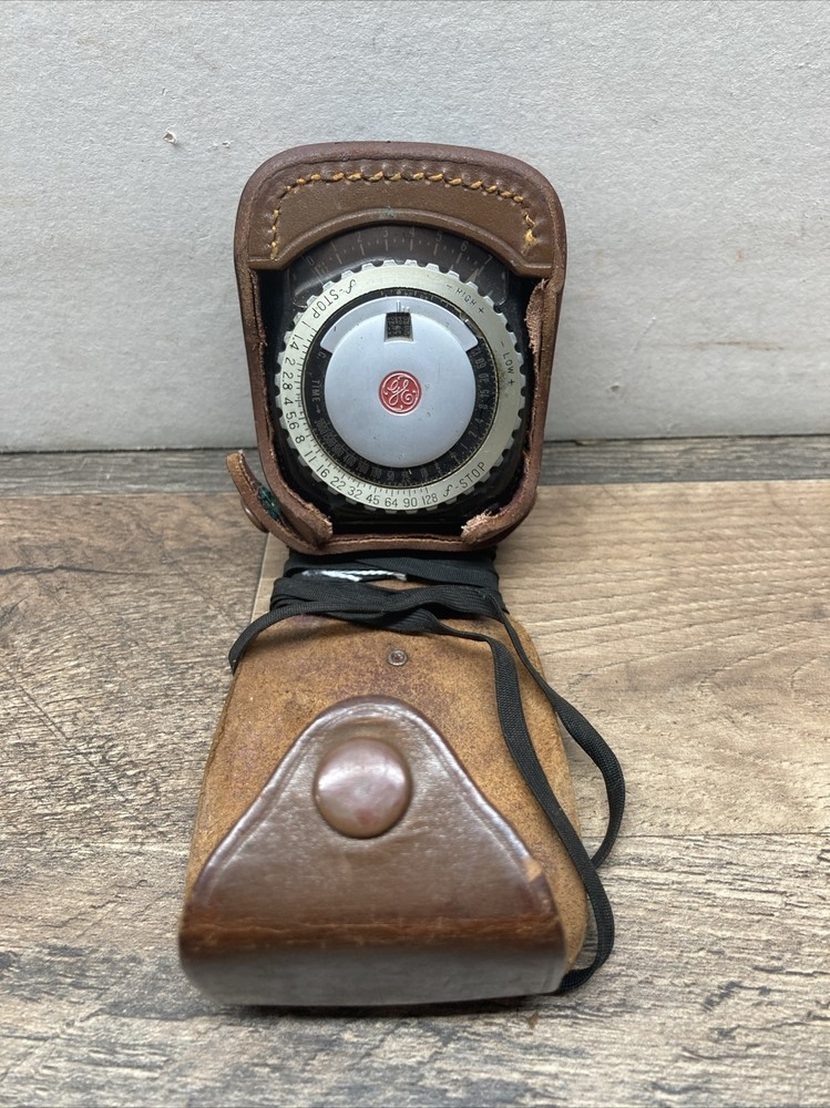 Exposure Meter General Electric Type PR-1 w/ Leather Case