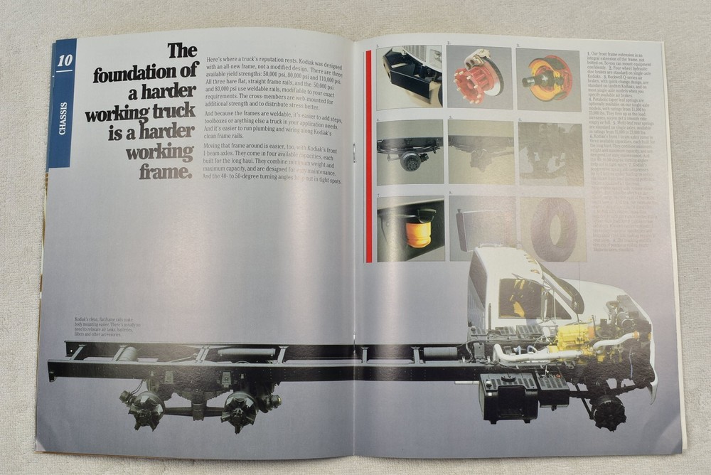 1992 CHEVROLET KODIAK SALES BROCHURE