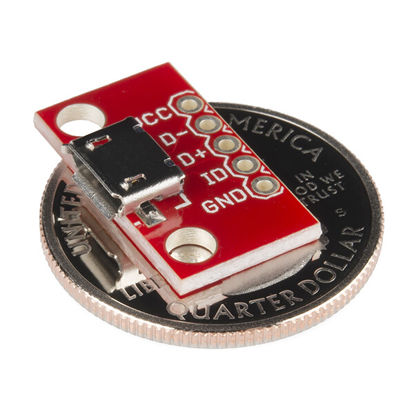 [3DMakerWorld] SparkFun microB USB Breakout