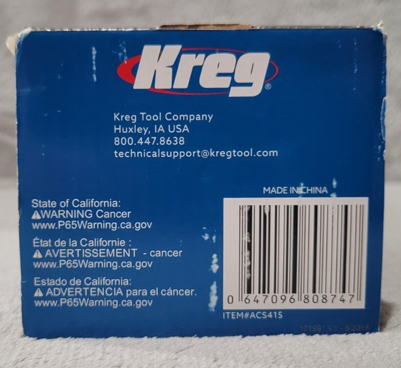 Kreg Adaptive cutting system Parallel Guides NIB