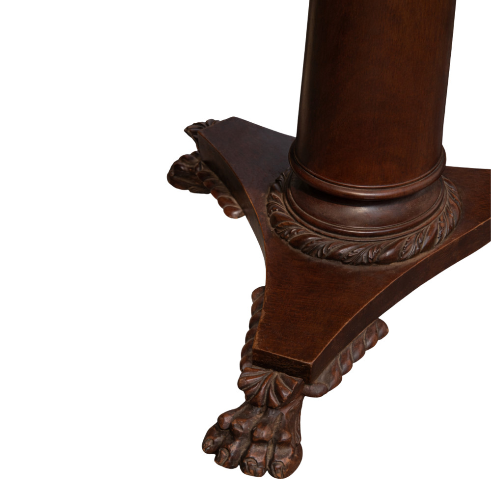 American Classical Mahogany Center Table Circa 1820
