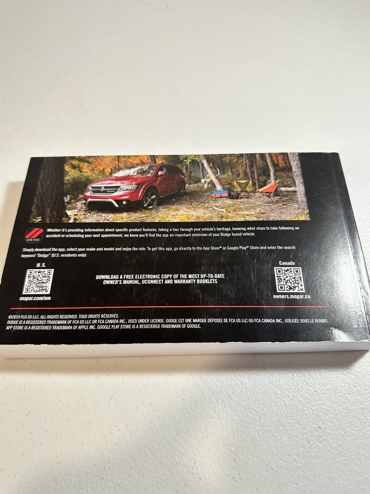 Dodge Journey Owner's Manual 2020