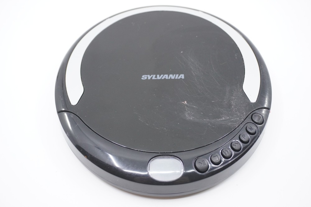 Sylvania Personal Compact Disc CD Player SCD300-Black Tested/Working