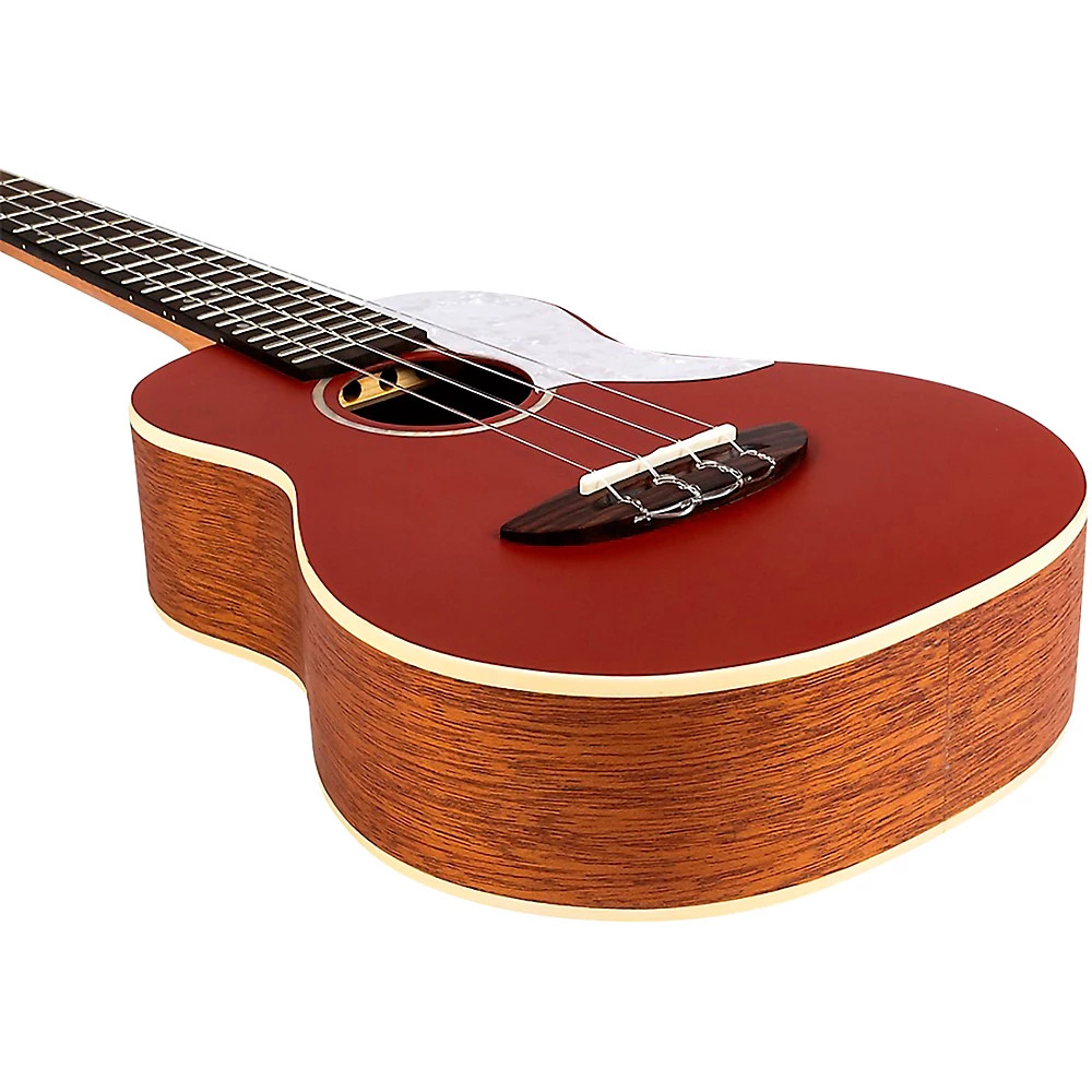 Flight Iris Concert Ukulele Red
