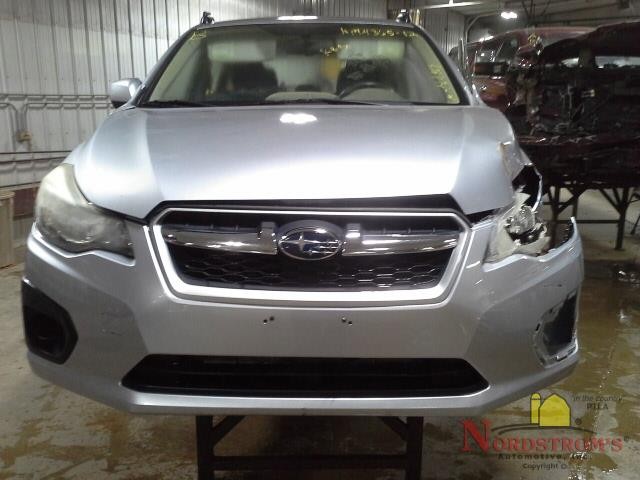 2012 Subaru Impreza Passenger Front Headrest Only Black Cloth