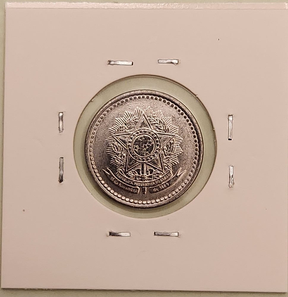 Brazil coin, 50 Centavos, 1988