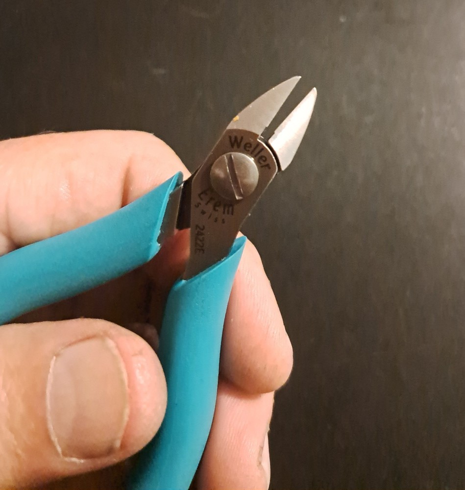 Precision 4 Swiss Aerospace Avionics Engineer Diagonal Flush Cutter Pliers Tool
