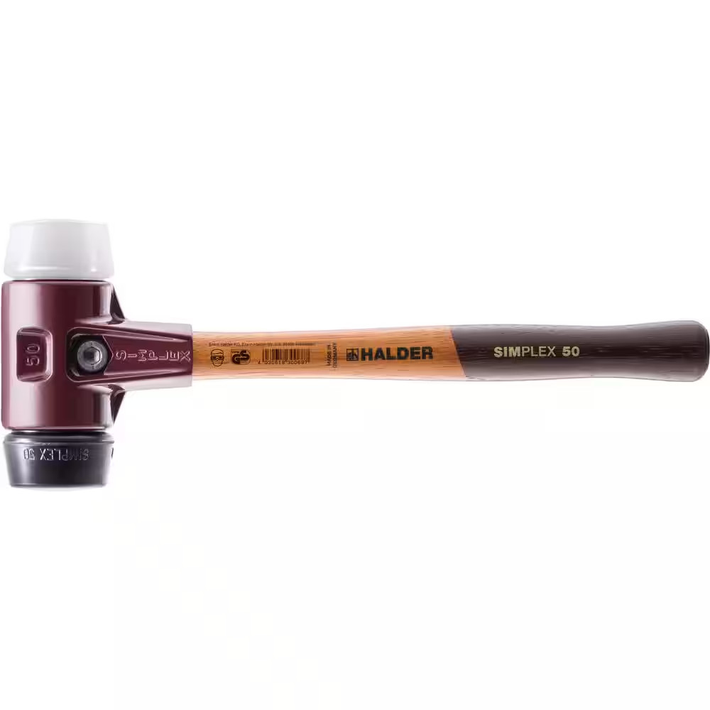 Simplex 30 12 Oz. Mallet with Black Rubber and Superplastic Inserts