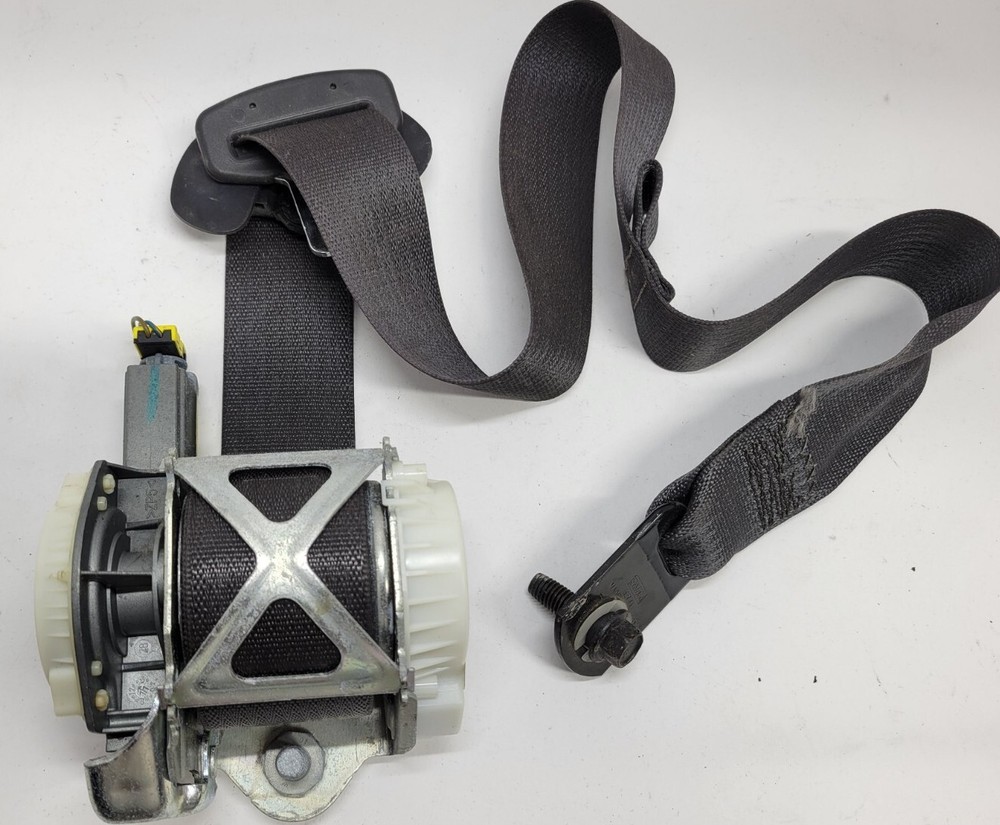 2011-2012 Ford Explorer OEM Left Driver Seat Belt Retractor Assembly Black