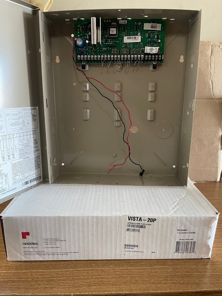 VISTA-20P RESIDEO CONTROL PANEL