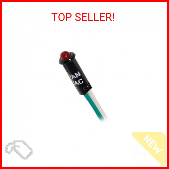 Blue Sea Systems 8066 120V AC LED, Red