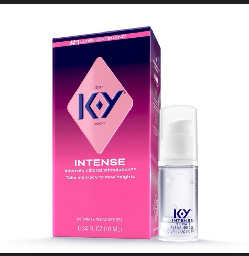 KY Intense Intimate Pleasure Gel, .34 Oz