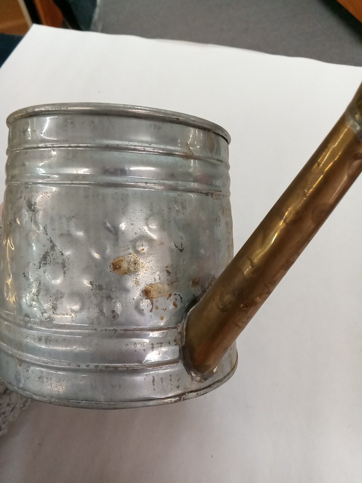 Vintage Rustic Metal Watering Can