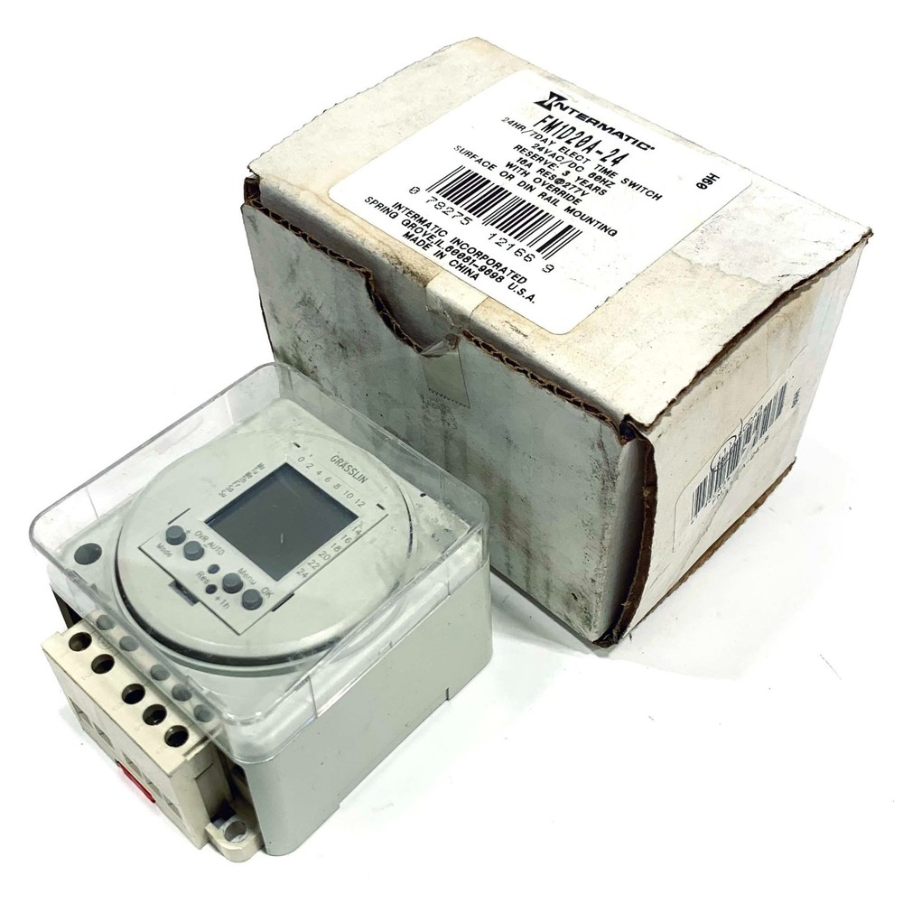 FM1D20A-24 Intermatic 24V, 24HR/7Day Electronic Timer Module
