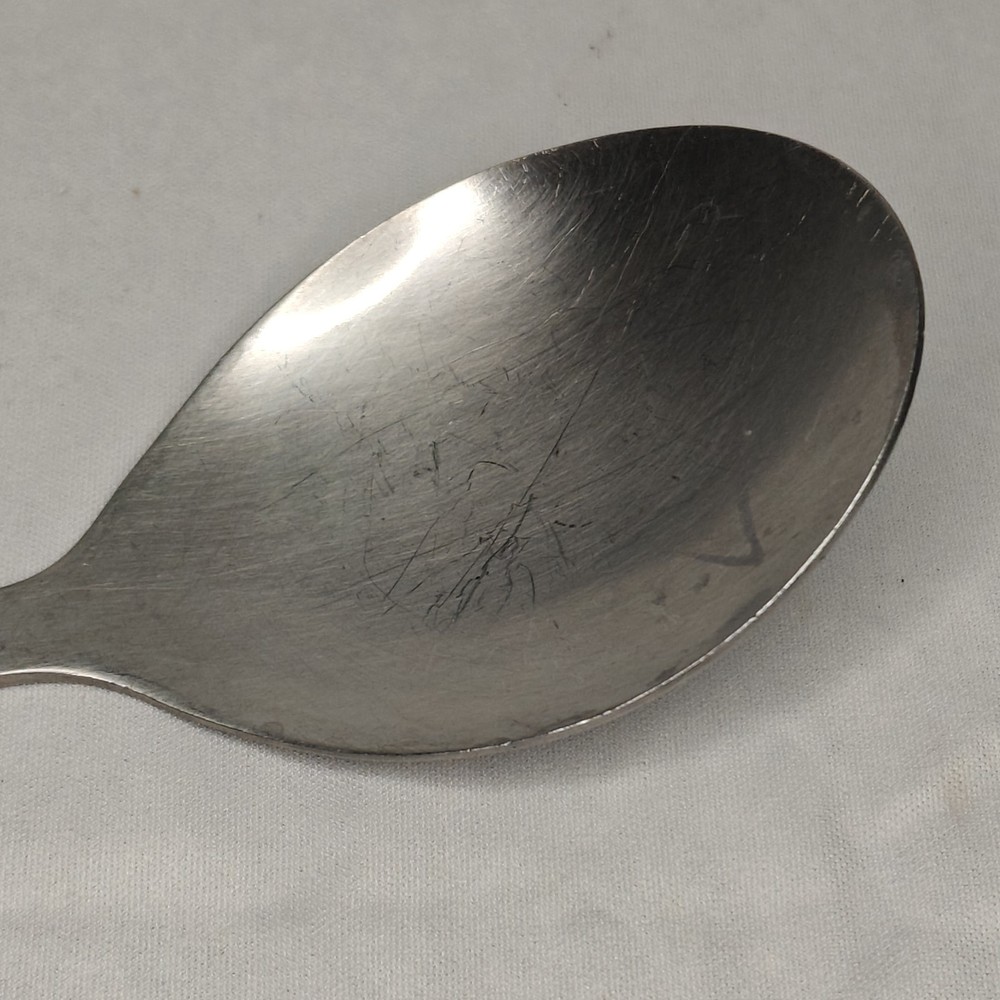 Thunder Group SLRF001 12" Stainless Solid Spoon