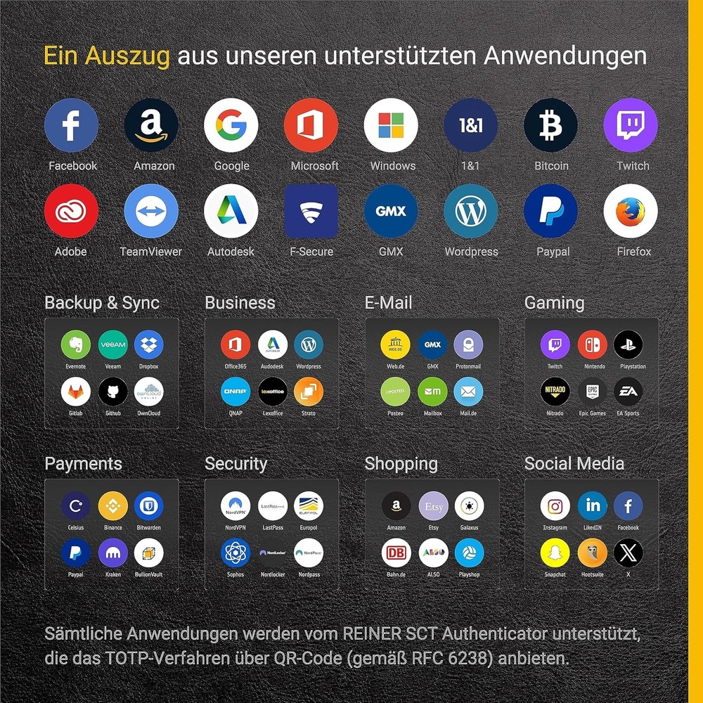 ReinerSCT Pure SCT Authenticator