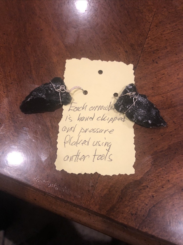 Pair Of Arrowhead Earrings