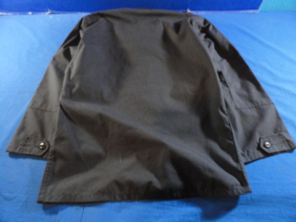 TRU-SPEC CAMOUFLAGE BDU 2 POCKET UNIFORM DARK BLUE BUTTON UP JACKET MEDIUM
