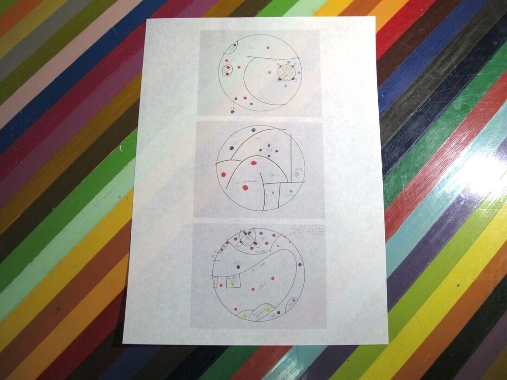 vtg graffiti art show print - working process transparency worksheet circle v3