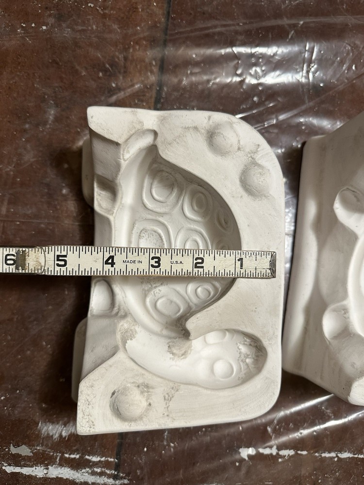 Lone Star Turtle Three Piece Mold 674 Ceramic Slip Mold Vintage?