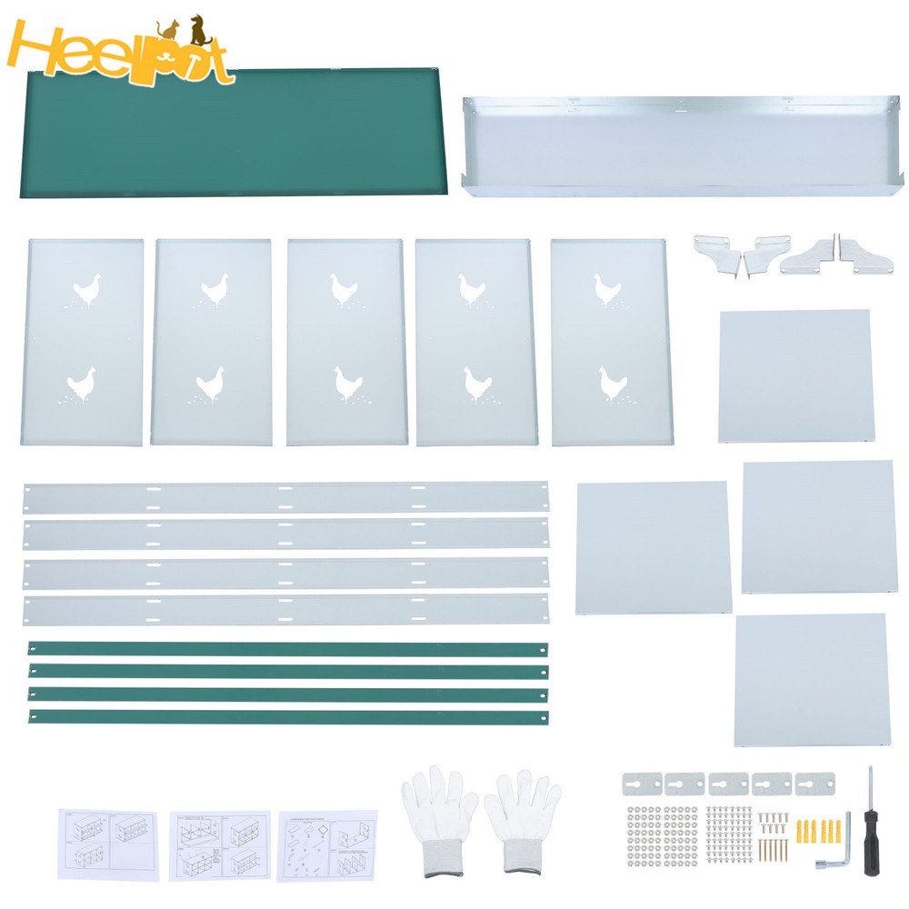 8 Holes Compartments Chickens Egg Laying Box High Quality Materials Nesting Box