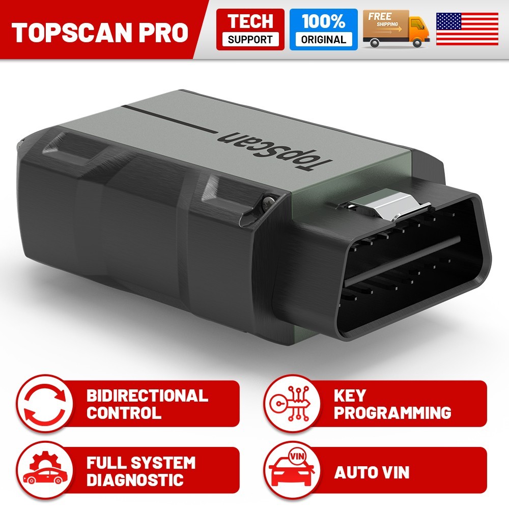 2026 TOPDON PRO Car Key Programmer Pin Code Reader All Key Lost Programming Tool